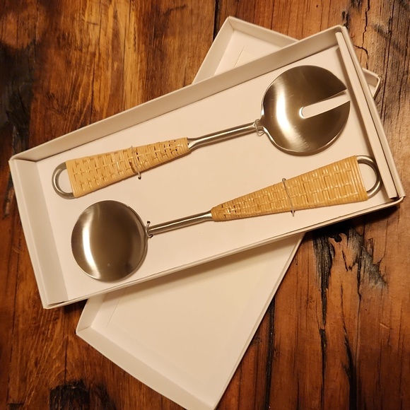 Zodax Mendocino Salad Server Set - Picture 4 of 5